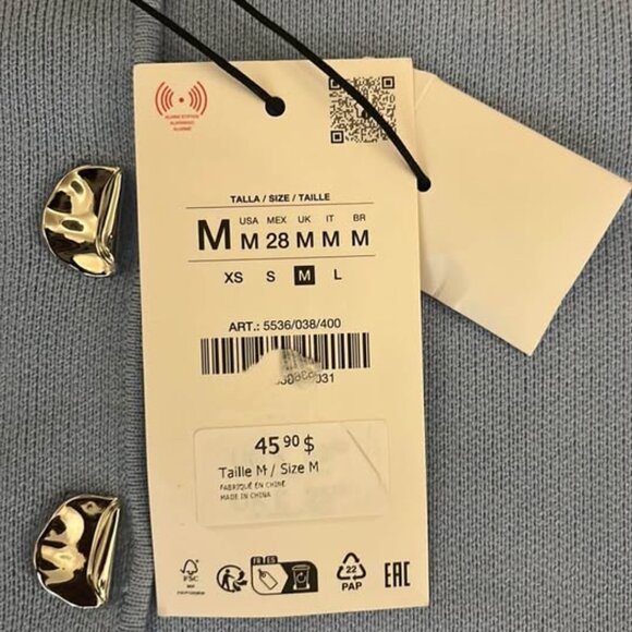 Zara Knit Sweater. Size M. NWT - Picture 11 of 11